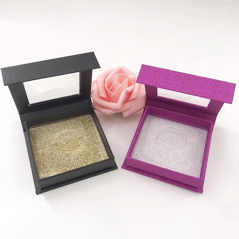 25 мм норковые ресницы на заказ пустая квадратная коробка|Накладные ресницы| |