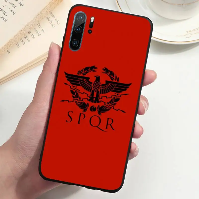 

SPQR Roman Imperial legion Phone Case For Huawei P20 P30 P40 lite Pro P Smart 2019 Mate 10 20 Lite Pro Nova 5t