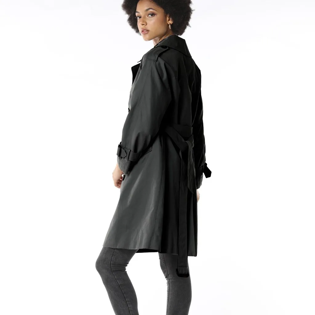 Fashion Women Wool & Blends Windbreaker Warm Pure Color Top Long Sleeve Blouse Loose Coat slim Simplicity solid coat plus size | Женская