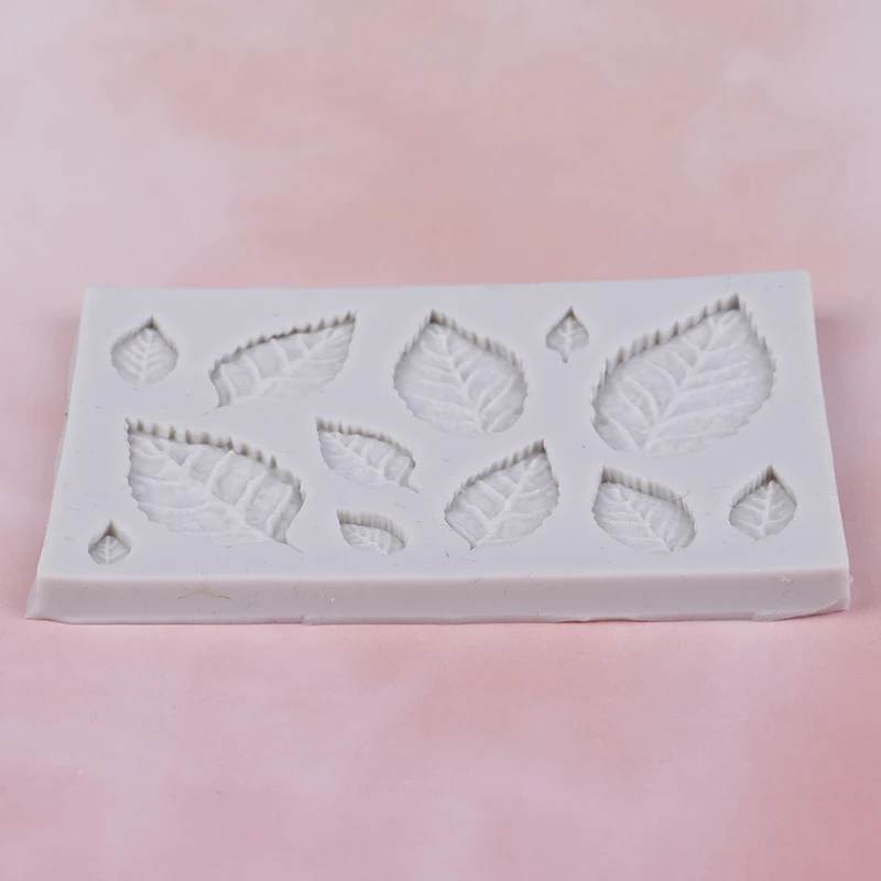 

Rose Leaves Silicone Soap Mold Kitchen Accessories Cake Mold Cookies Cake Tools