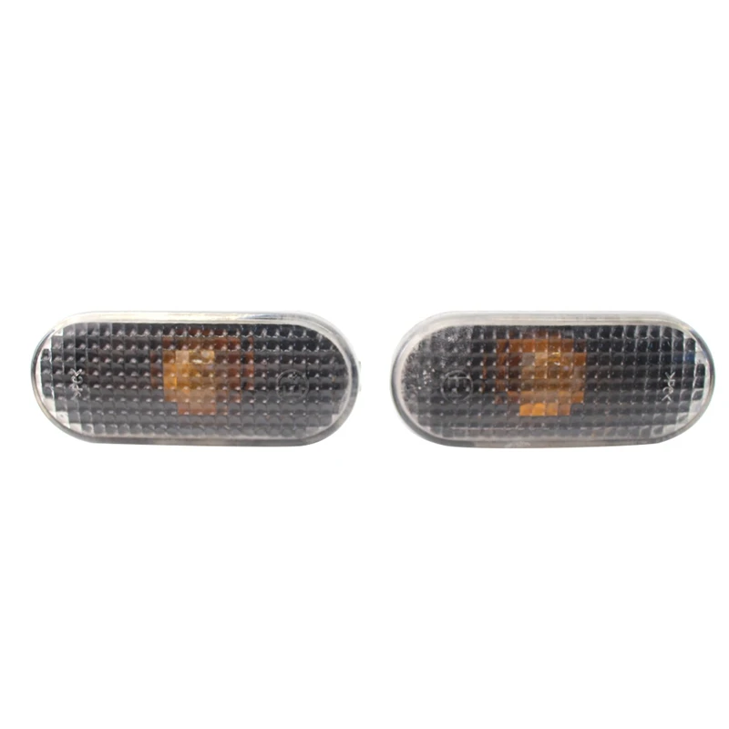 Silver Lens Amber Full LED Bumper Side Marker Light Kit for Golf MK3 1996-2002 3A0949117 Front Fender Blinker | Автомобили и