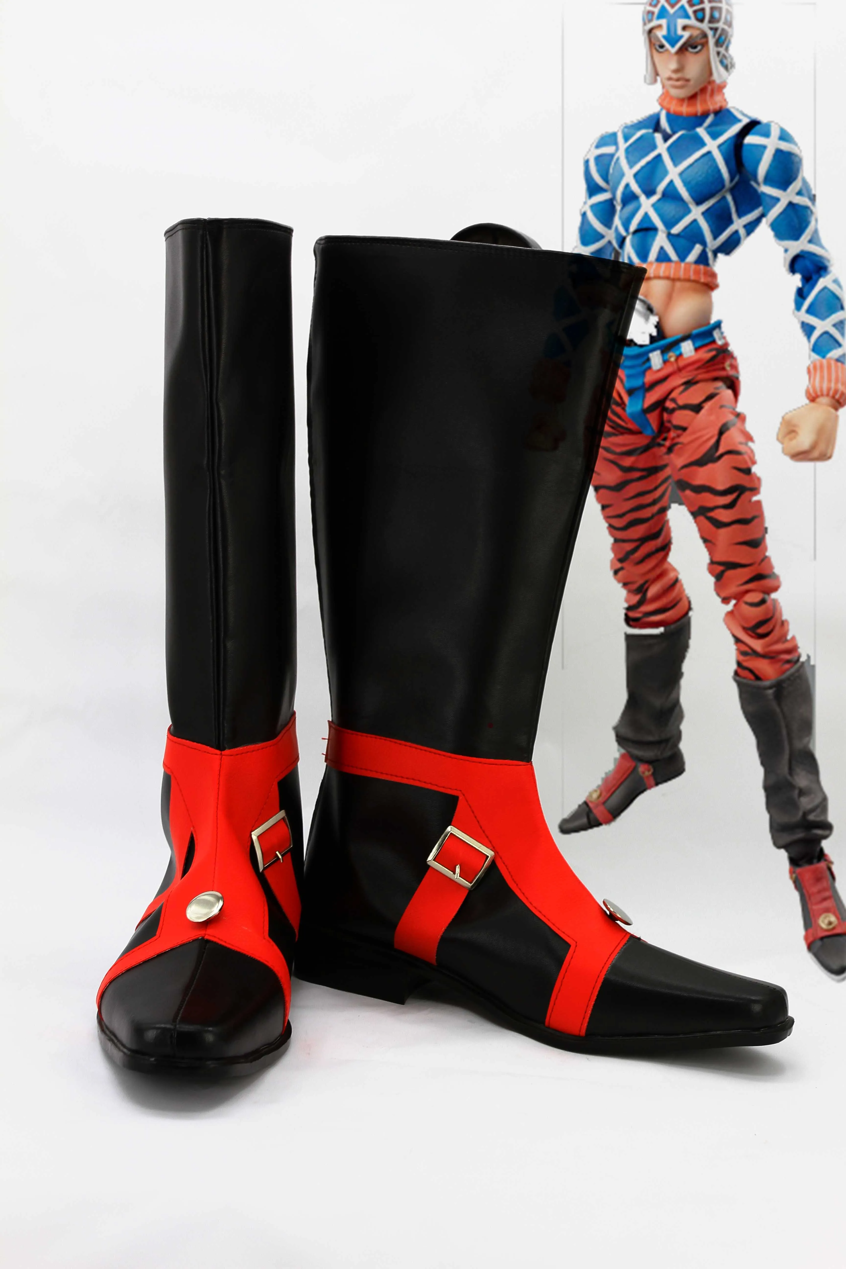 Сапоги для косплея из аниме Невероятные приключения Джоджо обувь Гидо мисты