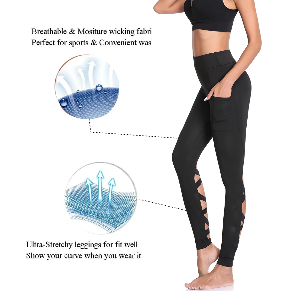 Бесшовное Бандажное Леггинсы для женщин с высокой талией леггинсы фитнеса