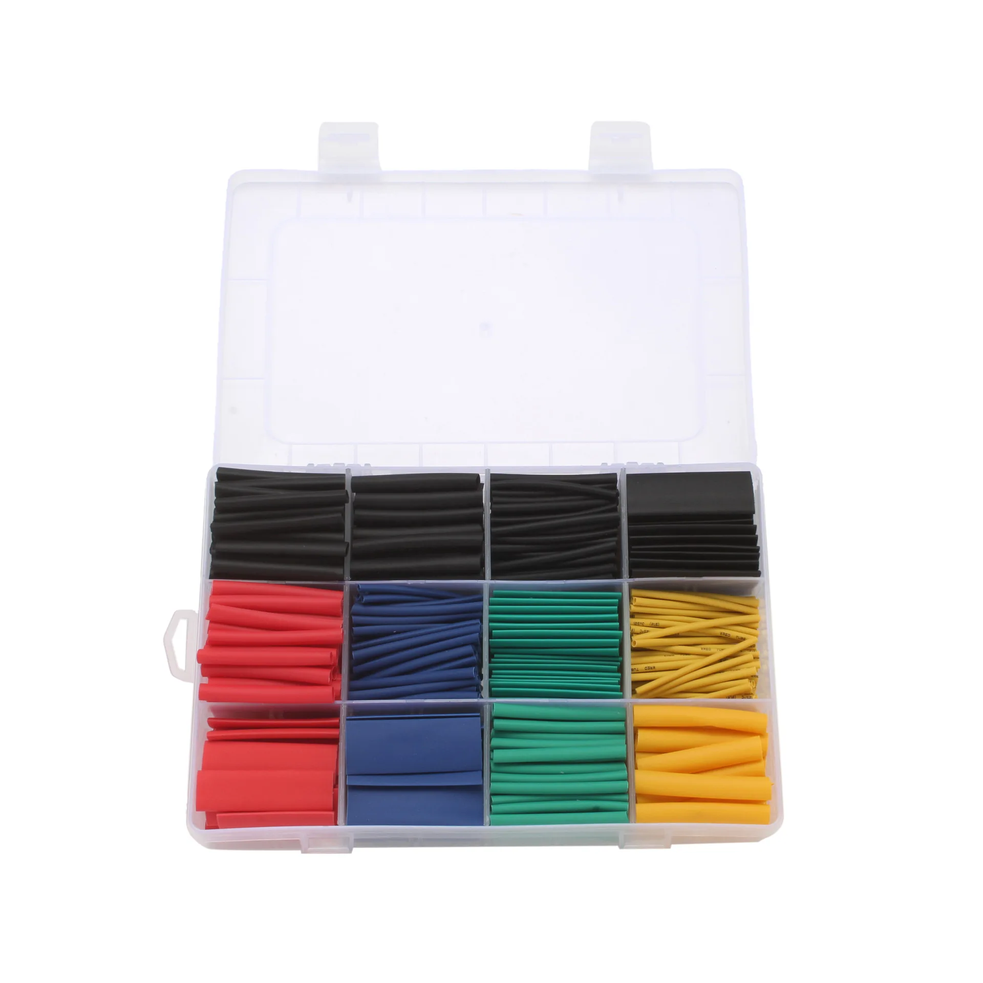 

530pcs Heat Shrink Tubing Insulation Shrinkable Tubes Assortment Electronic Polyolefin Wire Cable Sleeve Kit Heat Shrink Tubes