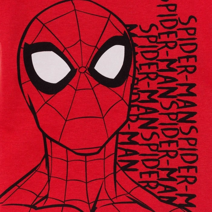 Футболка для мальчика KAFTAN MARVEL "Человек паук" красный | Детская одежда и обувь