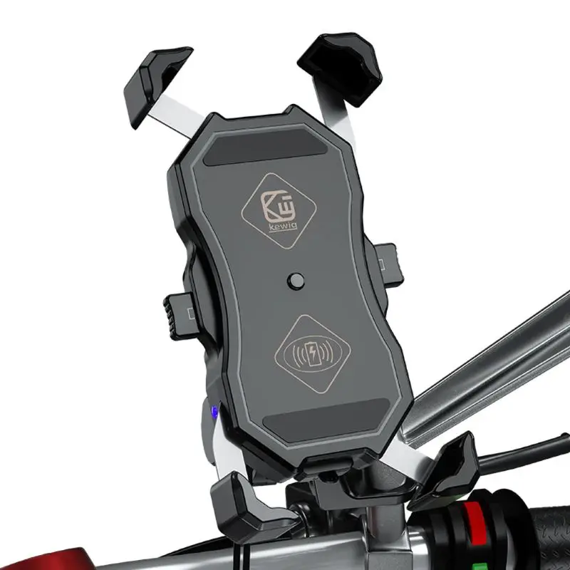 Водонепроницаемые фары 12V мотоциклов QC3.0 USB 15 Вт Qi Беспроводное зарядное
