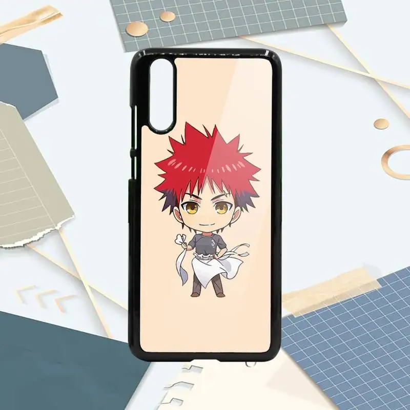 

Food Wars Shokugeki No Soma Phone Case PC For Samsung galaxy S note 8 9 20 10 e lite2019 plus pro ultra