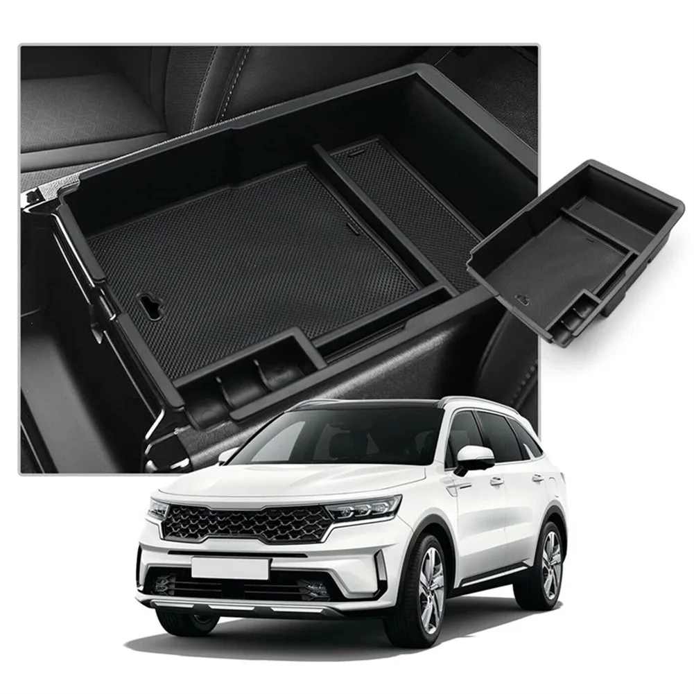 

For 2021 Kia Sorento MQ4 Car Armrest Storage Box Central Console Glove Car Accessories High-quality Interior Storage Box