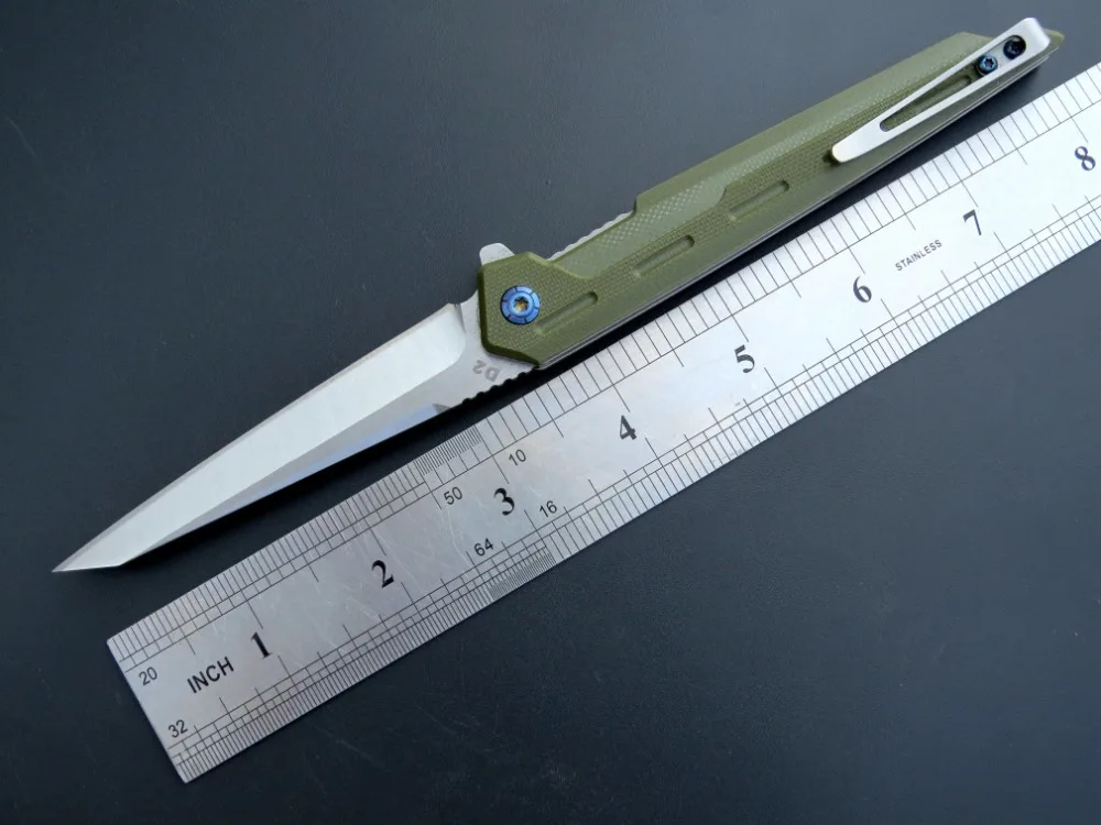 Eafengrow EF917 складной нож Jack нож D2 лезвие G10 Ручка Survivcal Тактический Кемпинг Охота EDC инструмент