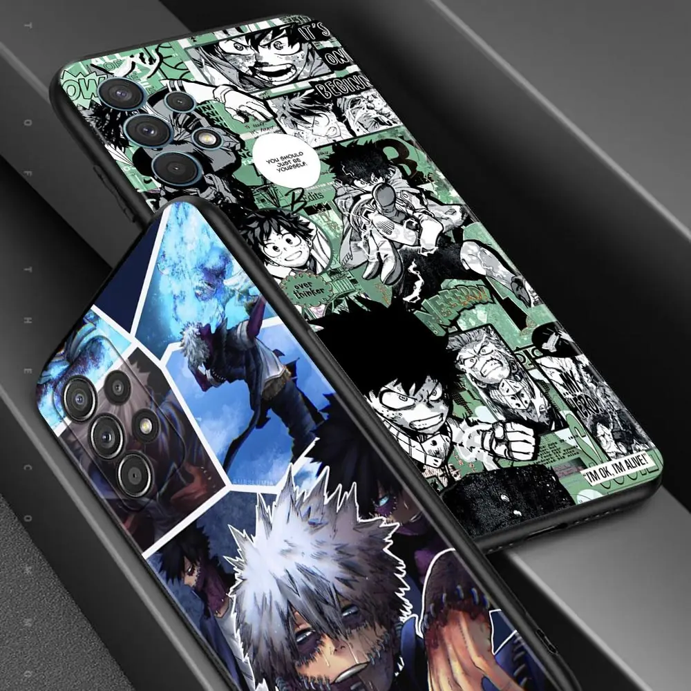 Boku No Hero Академия Izuku Midoriya чехол для Samsung Galaxy A51 A12 A52 A21s A71 A32 A31 A02s A72 A11 A41 A22 A42 A02 F42 |