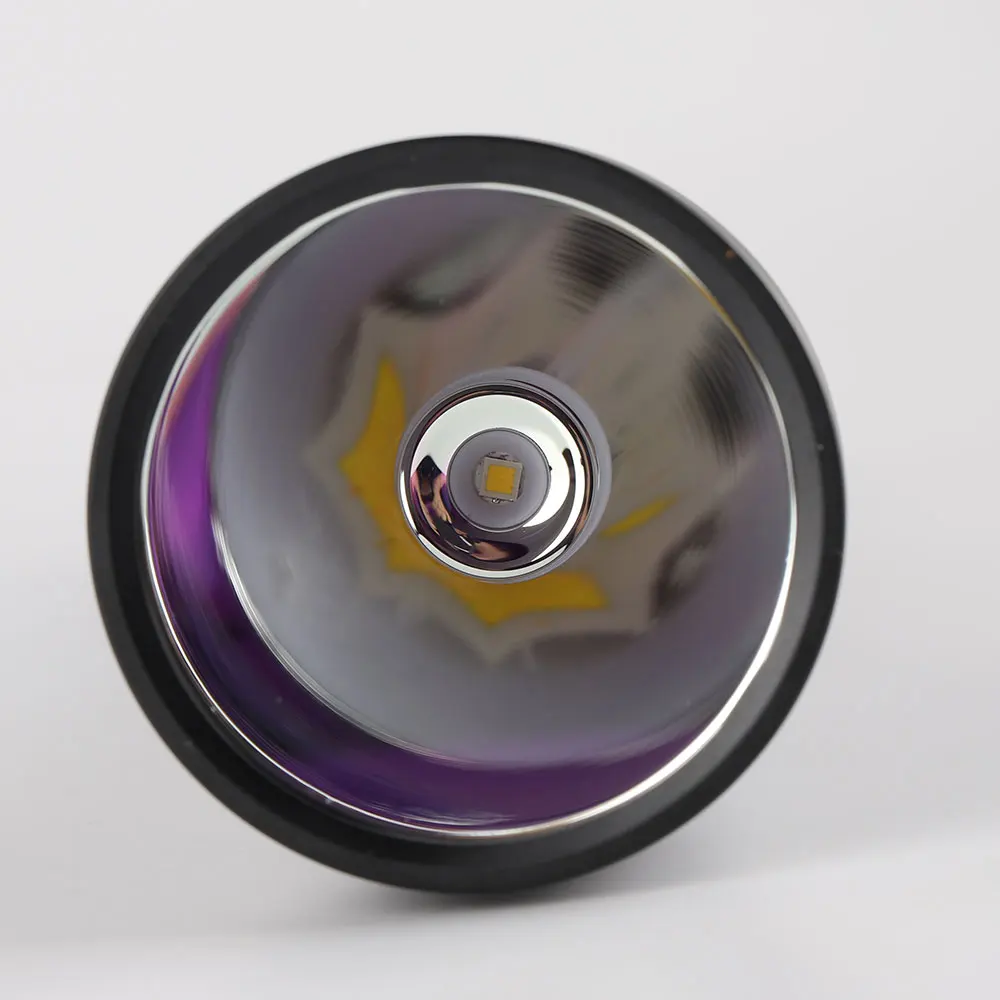 저렴한 호송 L21B LED 손전등 CREE XHP35 HI TTactical 손전등 21700 배터리 자기 방어 캠핑에 대 한