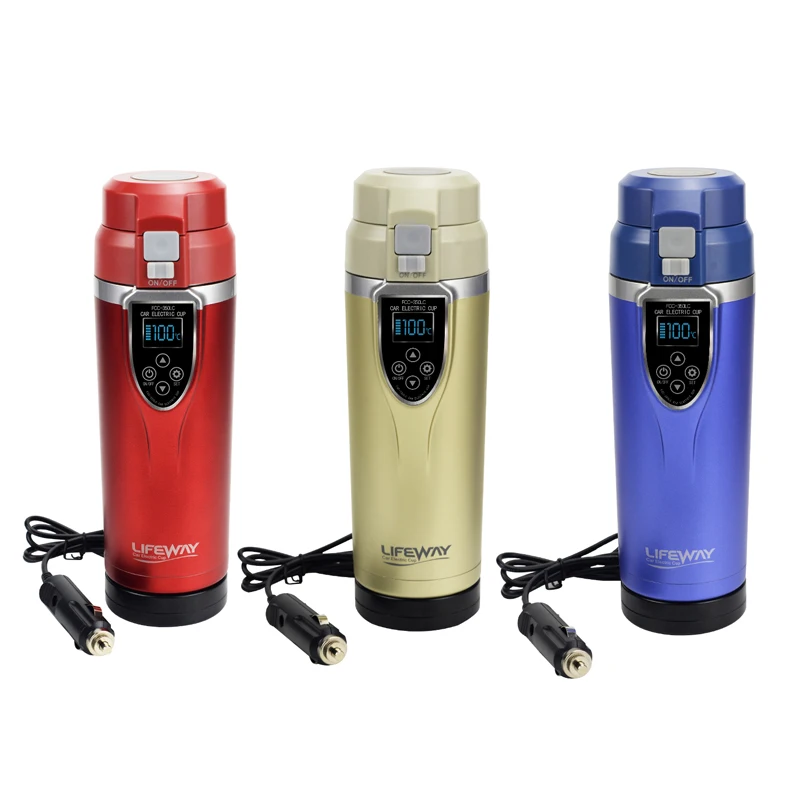 

350ML Car travel heating cup 12V/24V vehicle kettle coffee/tea/milk boiling mug car travelling accessories