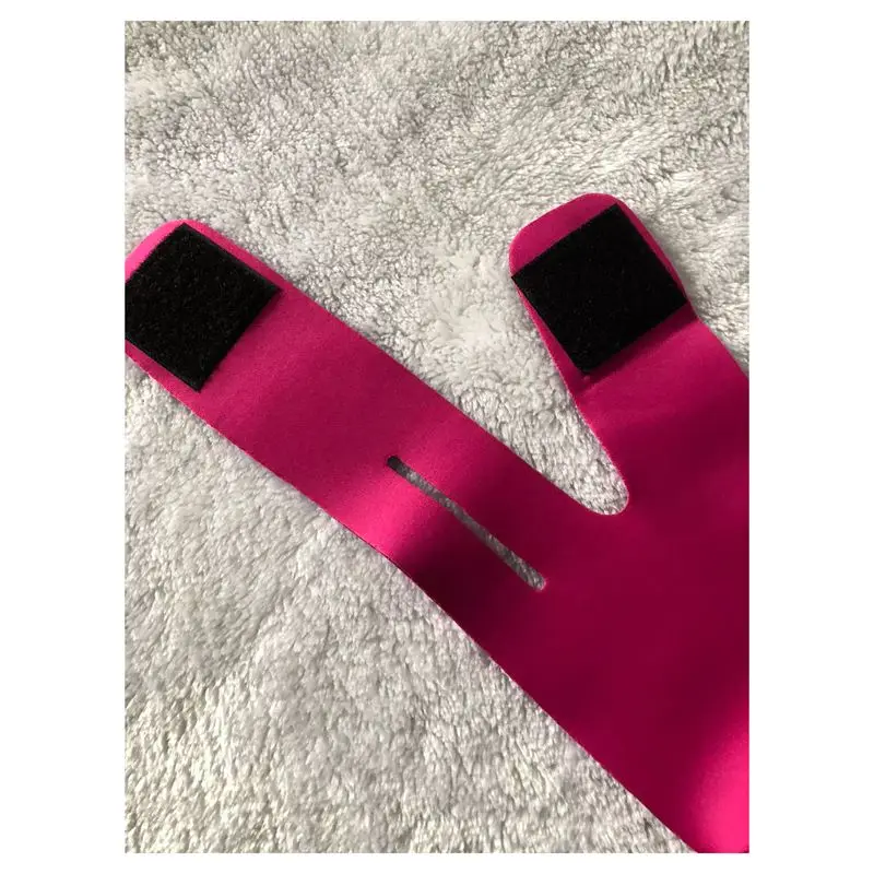 Женский ремень для похудения лица двойной и подбородка подтягивающий бандажный