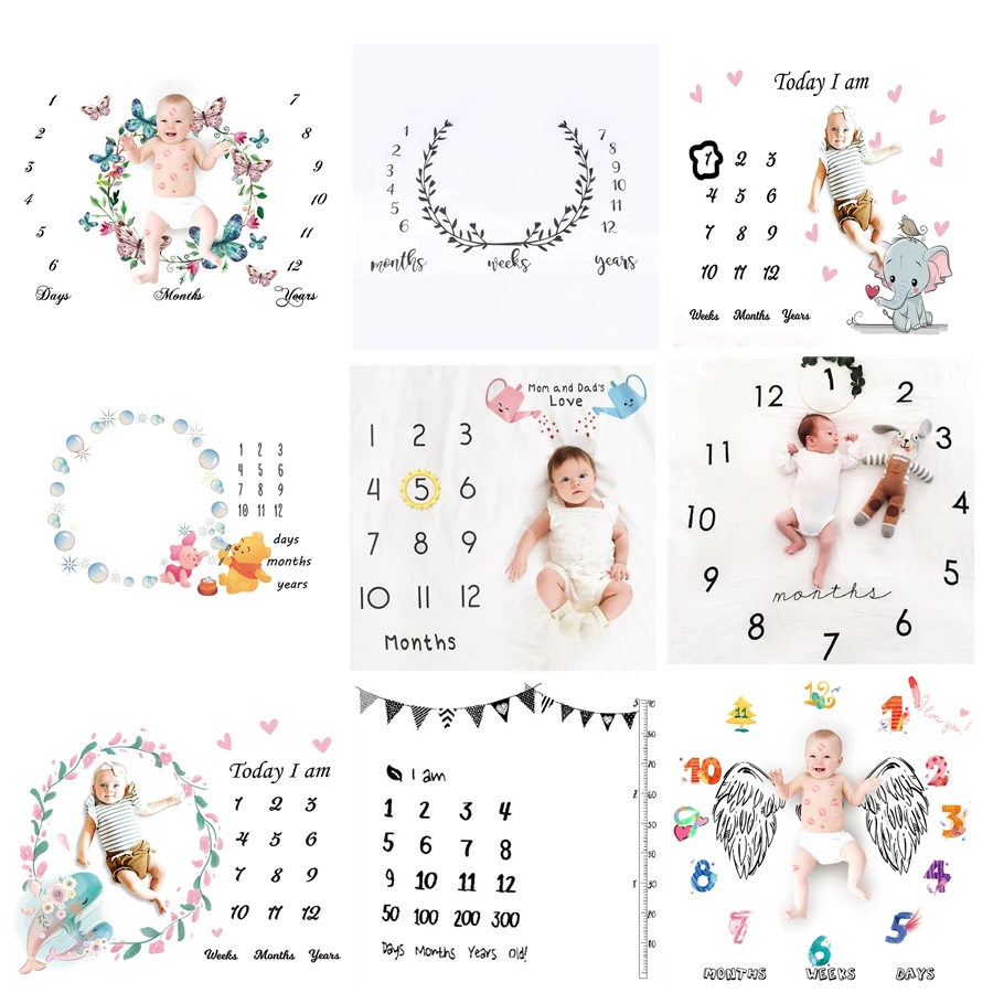 Мультяшный игровой коврик для младенцев реквизит детской фотосъемки аксессуары