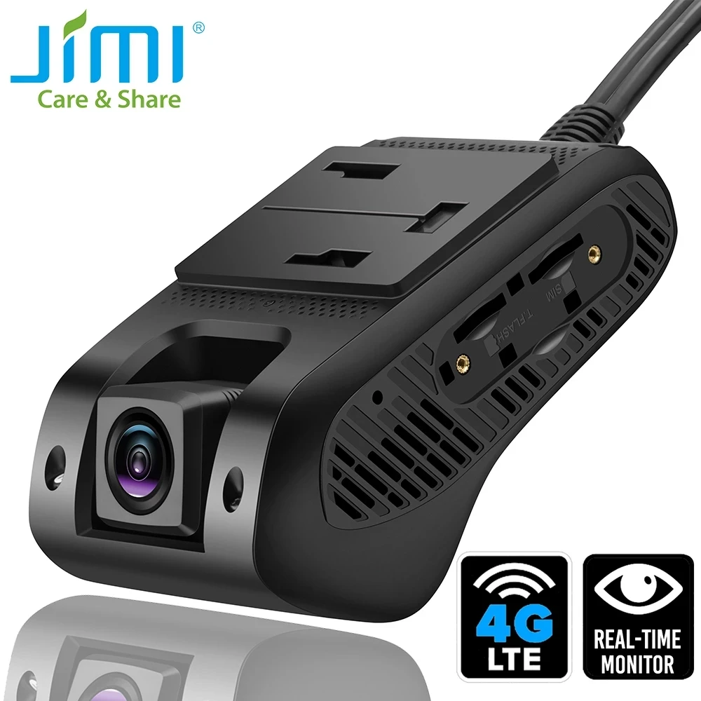 JIMI 4G Автомобильный видеорегистратор JC400P UBI Wifi камера с 2 живыми потоками видео