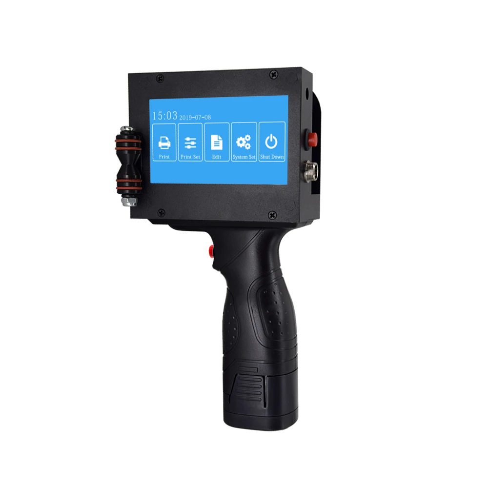 

2020 Nice Price High Quality Portable Expiry Date Handheld Machine Thermal Inkjet Printer For wood