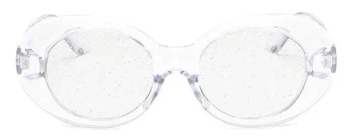 2020 Овальные Солнцезащитные очки женские красочные конфетные прозрачные