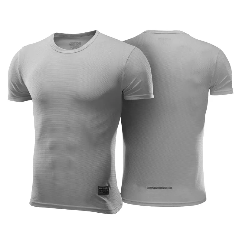 Быстросохнущая дышащая мужская и женская футболка для альпинизма спорта на