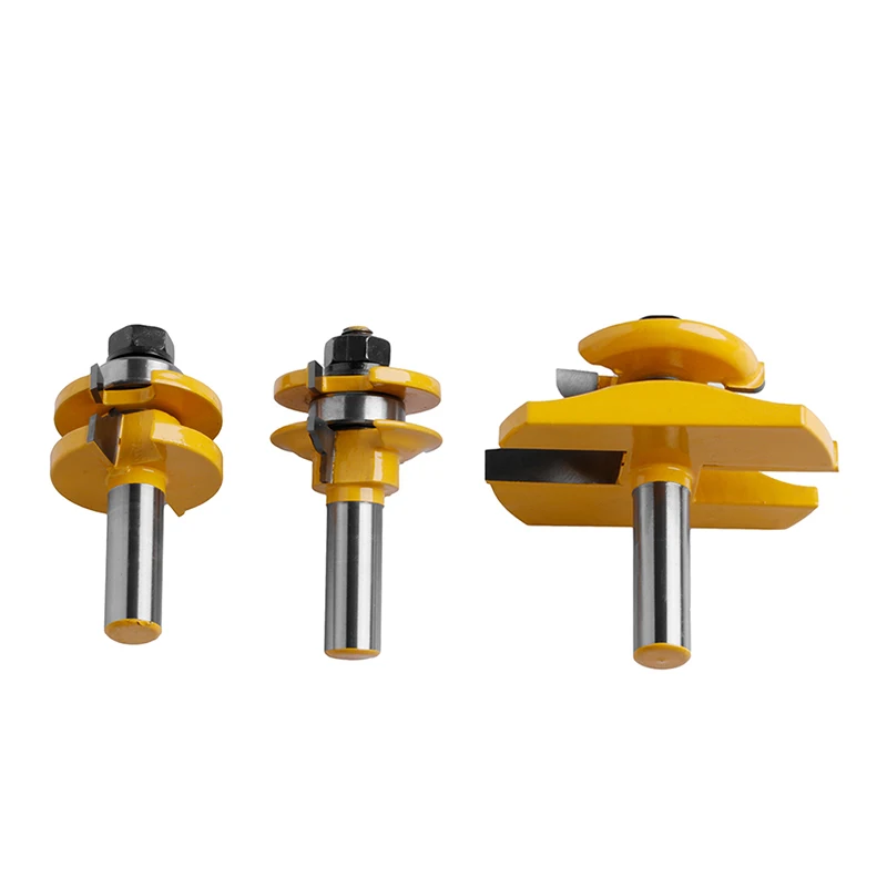 

3Pcs 1/2'' Shank Rail & Stile Ogee Blade Cutter Panel Cabinet Router Bits Set