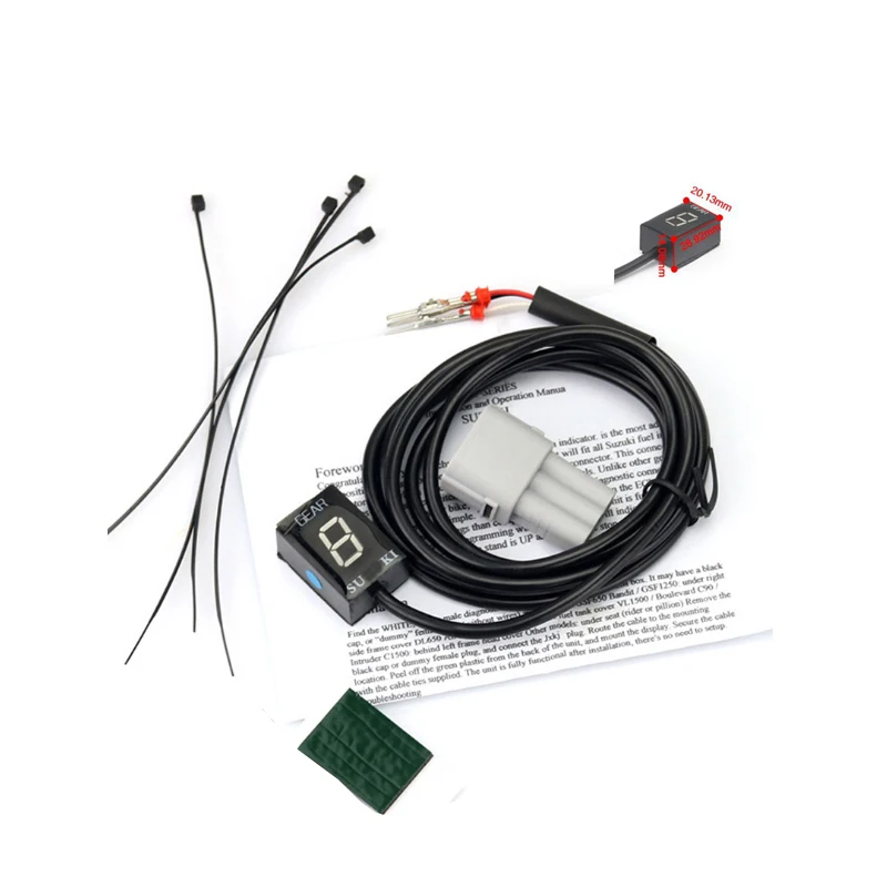 

Indicador de marcha de Suzuki Boulevard M50 DL650 V M90 C90 DL650 GSF1250, indicador de velocidad de motocicleta
