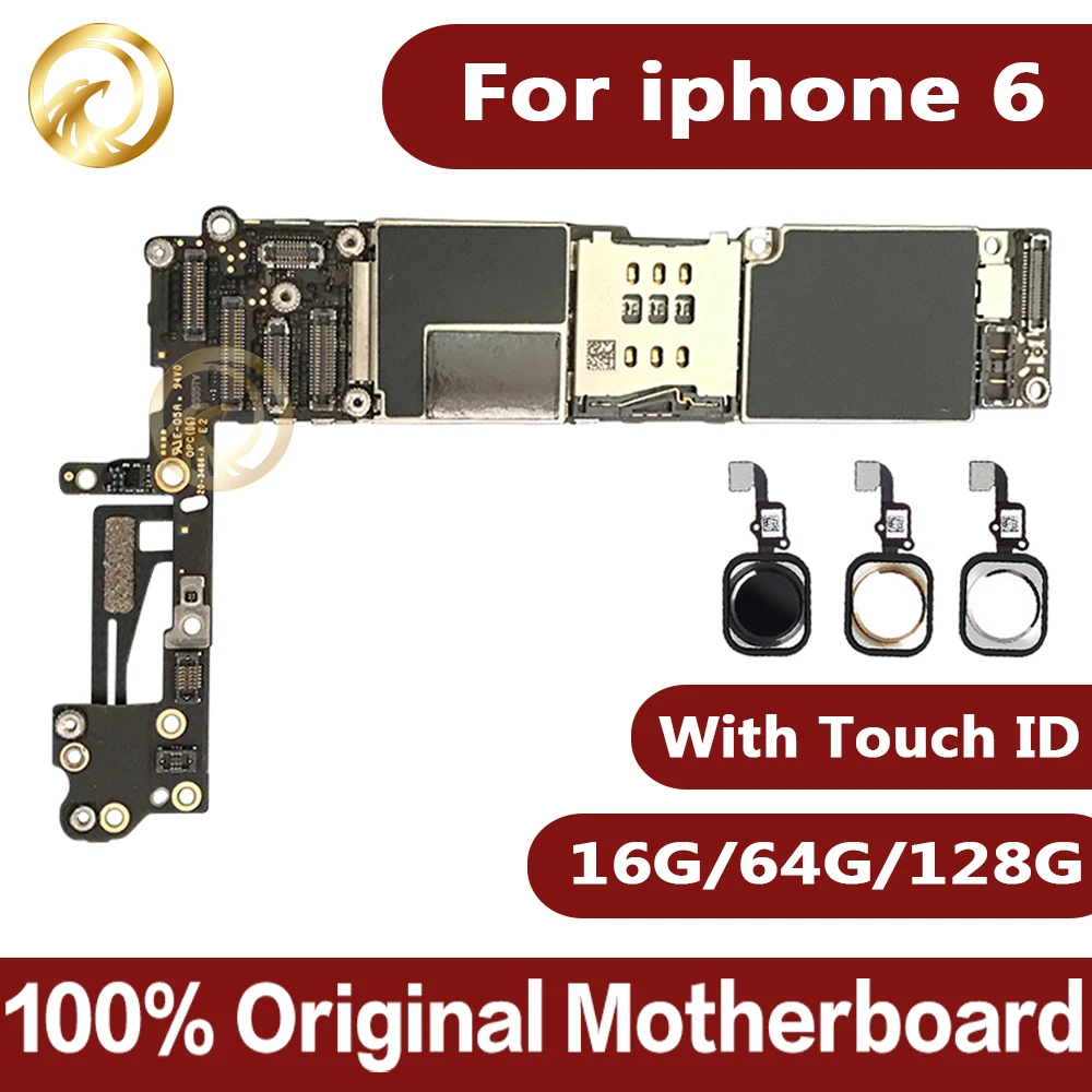 Материнская плата для iPhone 6 протестирована хорошо работает оригинальная