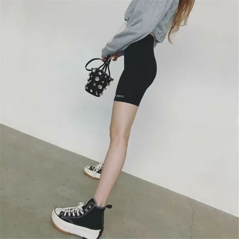 

2019 New Fashion Summer Womens Fitness Sports Gym Exercise Running Jogging Casual Solid Shorts