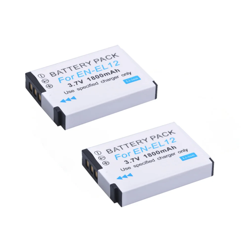 Аккумулятор ENEL12 EN EL12 EN-EL12 4 шт. для камеры Nikon Coolpix AW100s AW110s AW120s S610 S610c S710 S620 S630 S8000 S6000