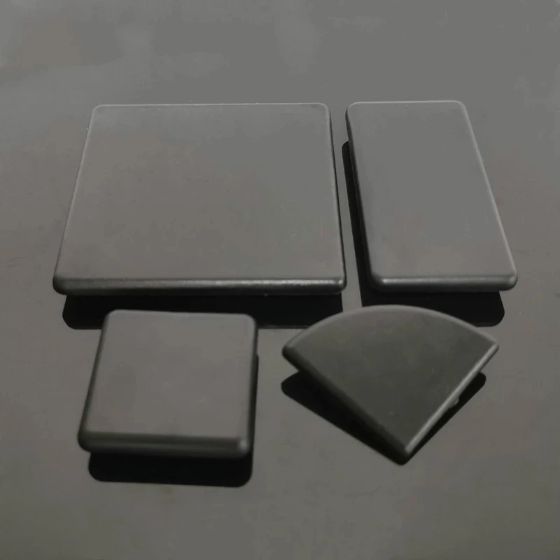 Черная нейлоновая задняя крышка для алюминиевого профиля ЕС 5 шт. детали