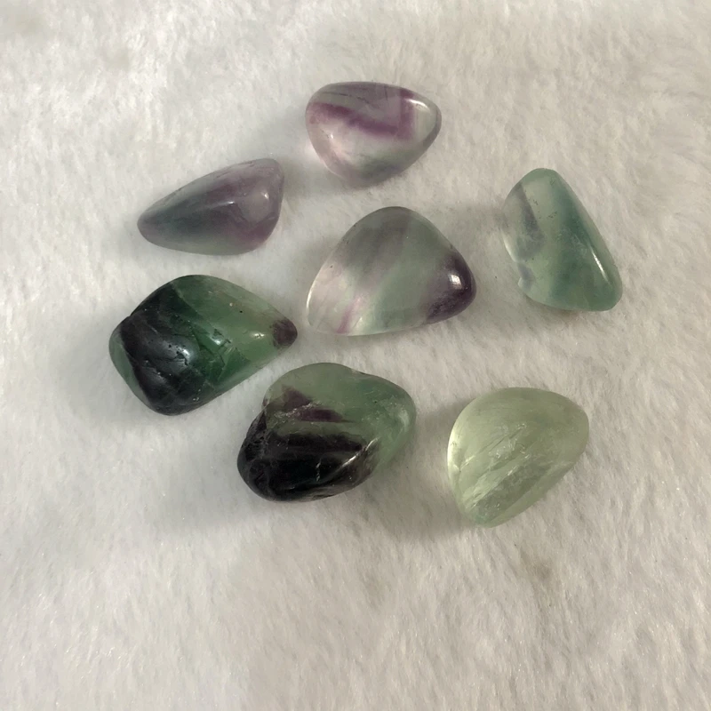 Оптовая продажа 4 шт./лот натуральный Радужный флюорит 6 + опущенный исцеляющий