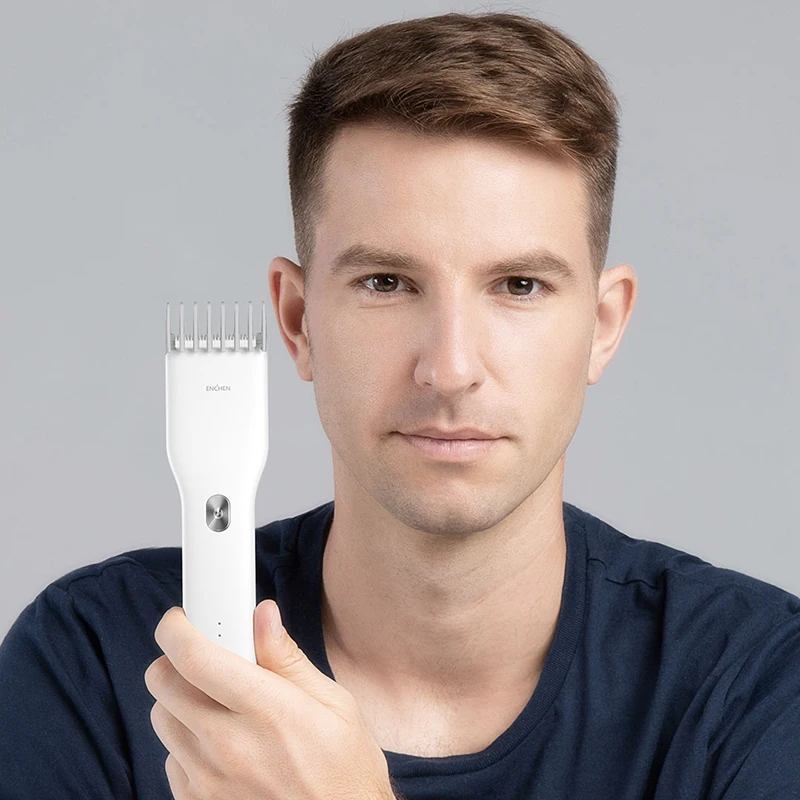 Enchen Boost электрический триммер для волос Машинка стрижки USB Керамический Резак