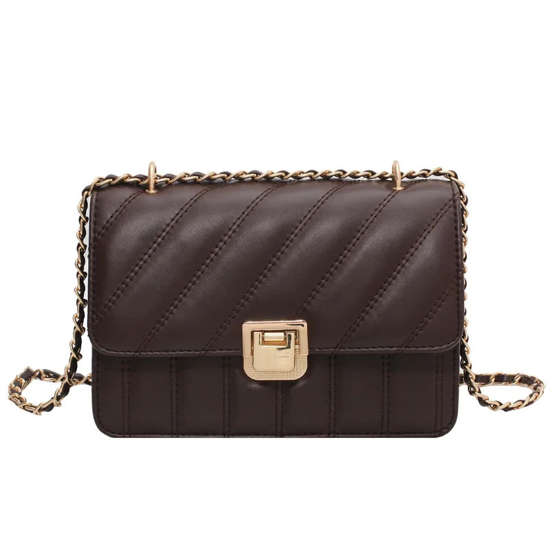 

French Special Design Premium Black Chain Small Bag For Women 2020 New Trendy All-Match Shoulder Crossbody