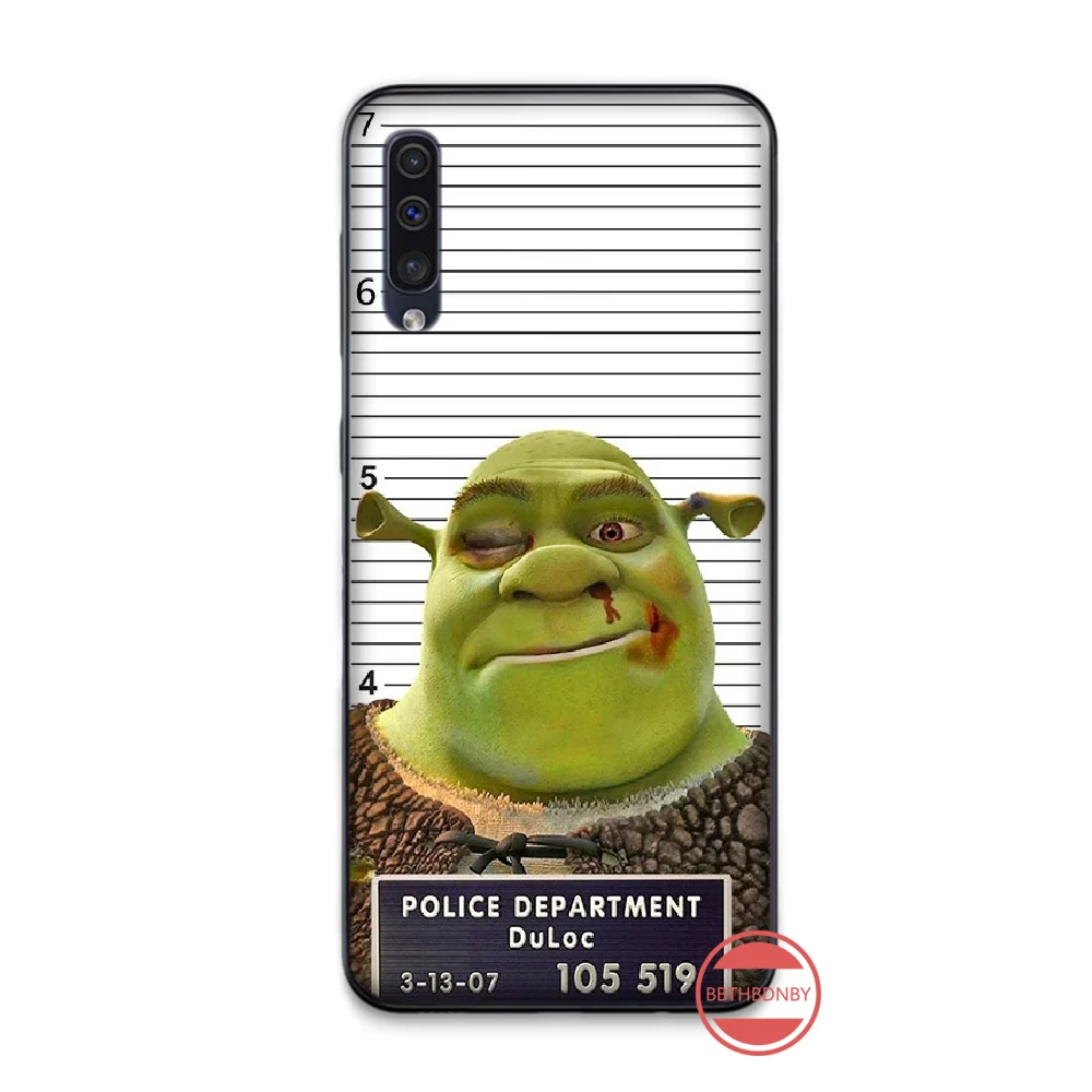Moive shrek case Custom Photo Soft Phone Case For Samsung Galaxy A 3 6 7 8 10 20 30 40 50 70 71 10S 20S 30S 50S PLUS | Мобильные