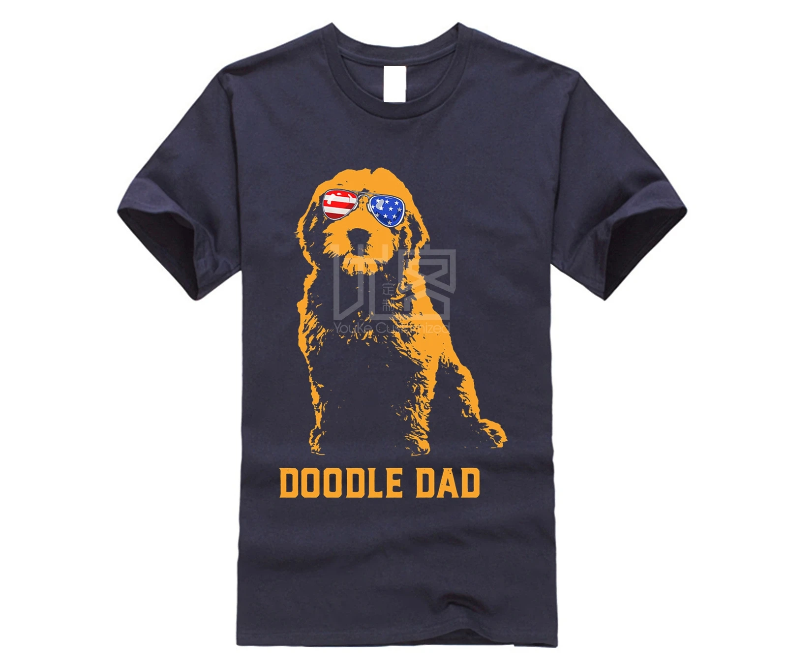 Брендовая мужская рубашка Мужская винтажная футболка с надписью s Doodle Dad | одежда