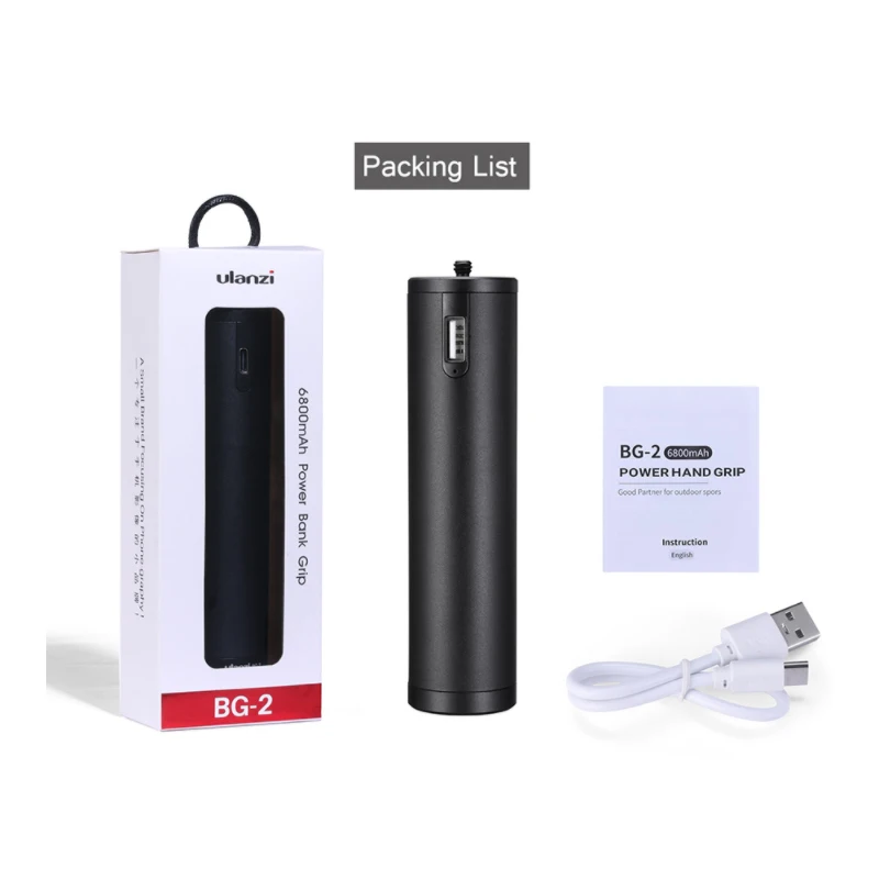 

ULANZI BG-2 Power, 6800 GoPro 9 7 8/DJI Pocket 2 /Osmo Pocket Gimbal