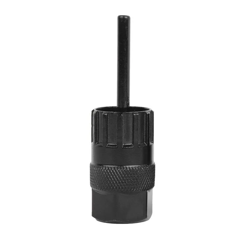 

Bicycle Flywheel Removal Tool Carbon Steel Freewheel Lockring Remover With Guide Rod Mountain Bike Repair Wrench Sleeve Tool