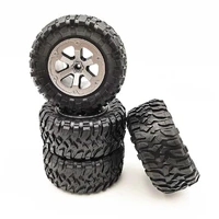 rctown 4pcs rc car tires wheels rims set for wpl b 36 b 14 b 24 b 16 c 14 c 24 fy remote climbing series replacement parts x072