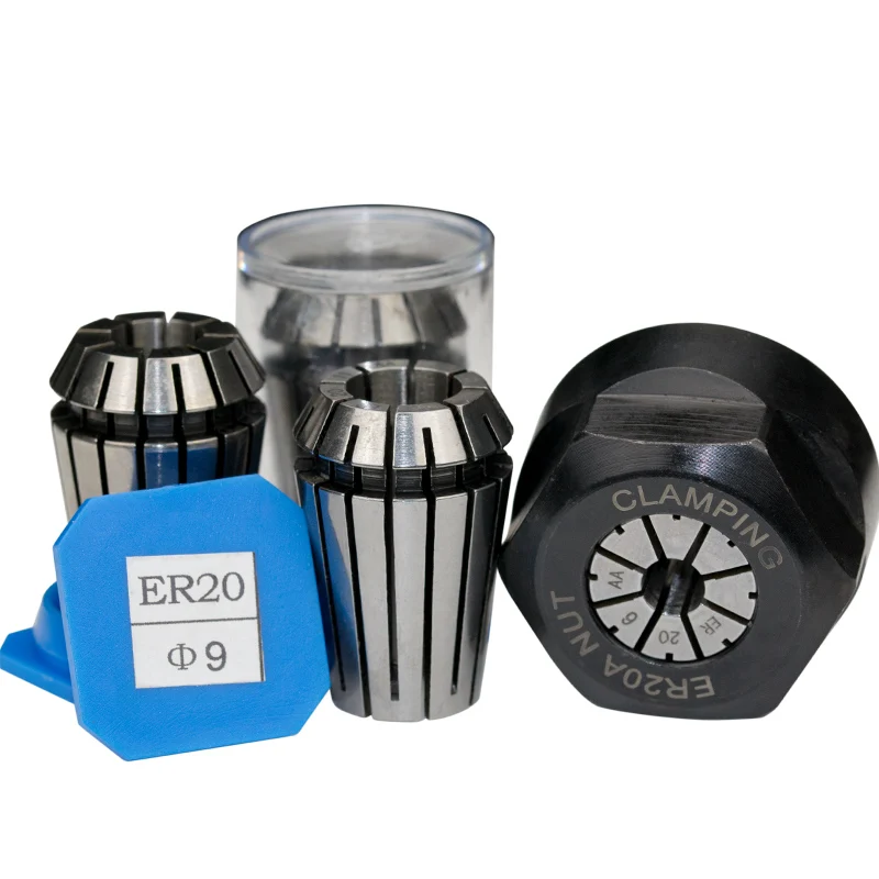 1/5 Uds ER25 ER32 1MM 7,5 MM 13MM 16MM 20MM primavera Collet de pinza de precisión de máquina de grabado CNC torno herramienta de fresadora