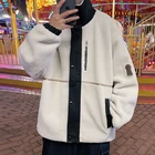 Парка LEGIBLE мужская с отложным воротником, Повседневная Свободная куртка, в стиле хип-хоп, зимний пиджак, 2021