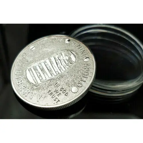 Аполлон 11 на Луне серебро памятная монета в подарок коллекция Ретро Медь для 2019