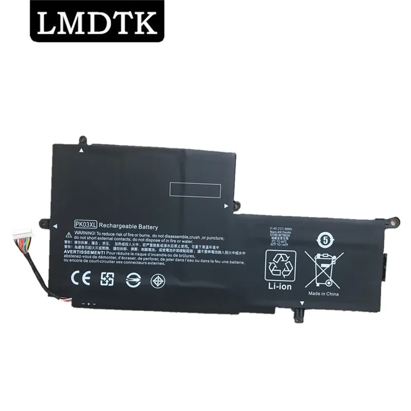 LMDTK Новый PK03XL Аккумулятор для ноутбука HP Spectre Pro X360 13 HSTNN DB6S 6789116 005|Аккумуляторы