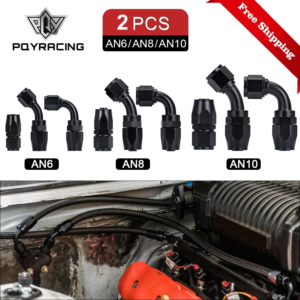 

AN4 AN6 AN8 AN10 Straight 45 90 180 Degree Oil Fuel Swivel Hose End Fitting Oil Hose End Adaptor Kit