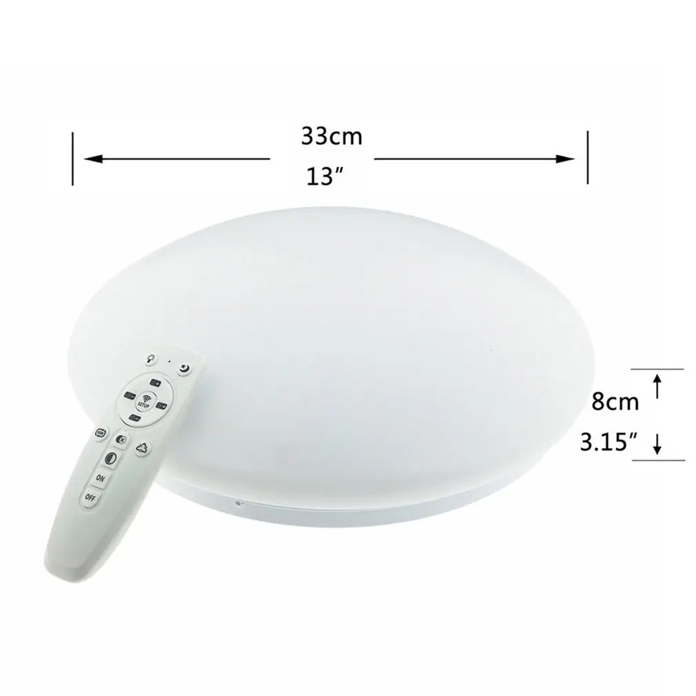 

Led Ceiling Lamp Ultra-thin Round Simple Wood Modern Fixture Recessed Decoration