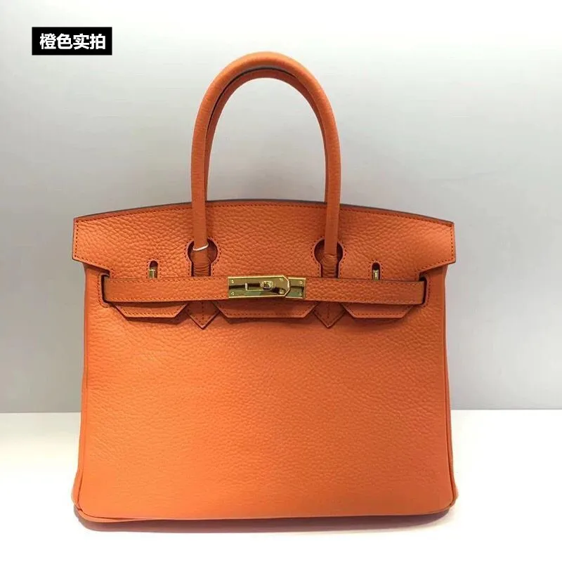 

2021 New Men's Bag Handbag Men's Leather Cross Style Briefcase Business One Shoulder Crossbody Simple Business Bag BBQX76-BBQX79