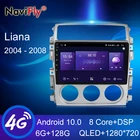 NaviFly 7862 Carplay GPS Android все в одном автомобиль интеллектуальная система радио мультимедиа видео плеер для Suzuki Liana 1 2004 - 2008