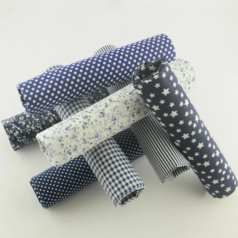 Скрапбукинг 7 шт. хлопчатобумажная простая ткань толстая четверть Подушка