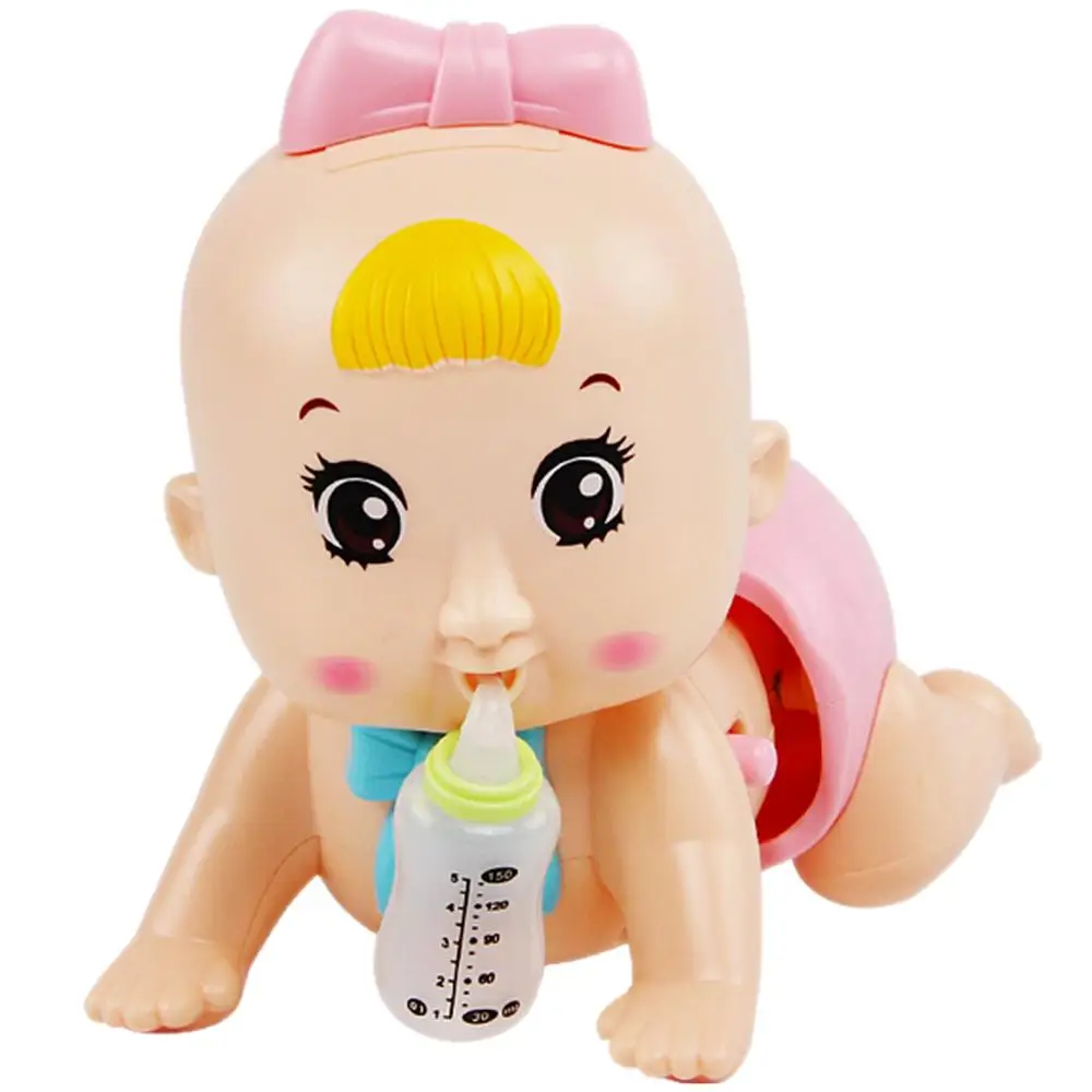 Детская погремушка ползать ползунки учится игрушка малыш музыка мультфильм