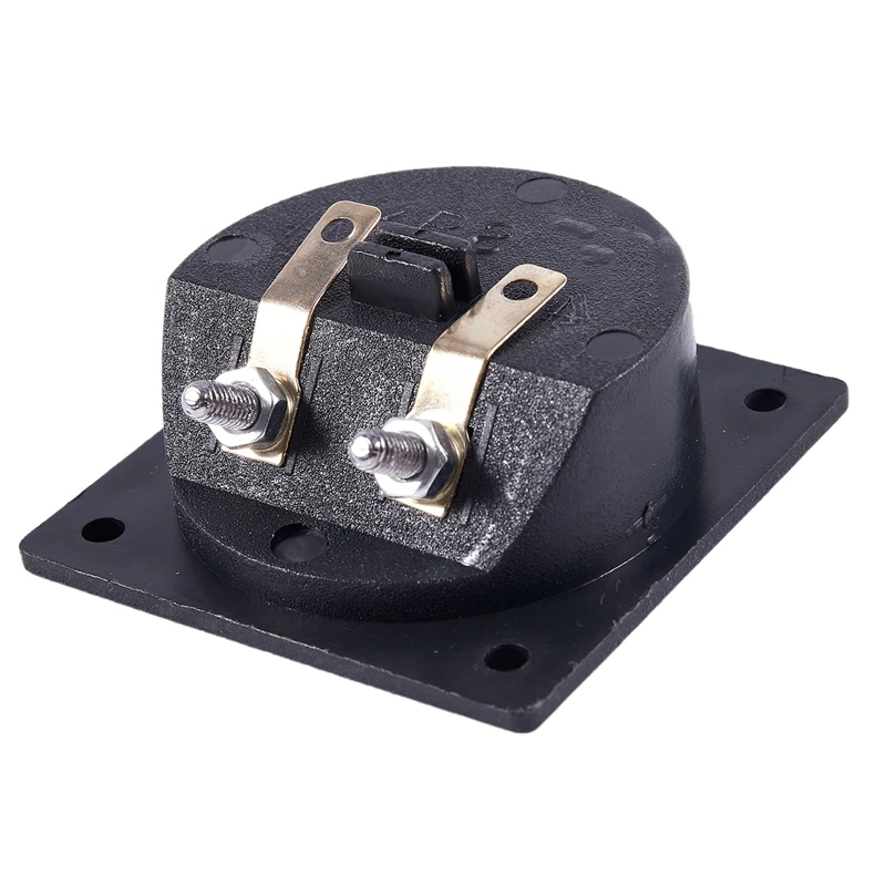 Square Shape Double Binding Post Type Speaker Box Terminal Cup Black | Электроника