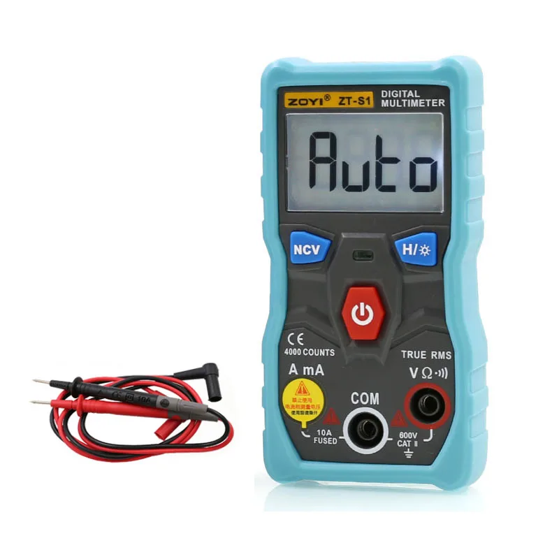  S1 ЖК дисплей цифровой мультиметр тестер Autoranging True Automotriz с подсветкой
