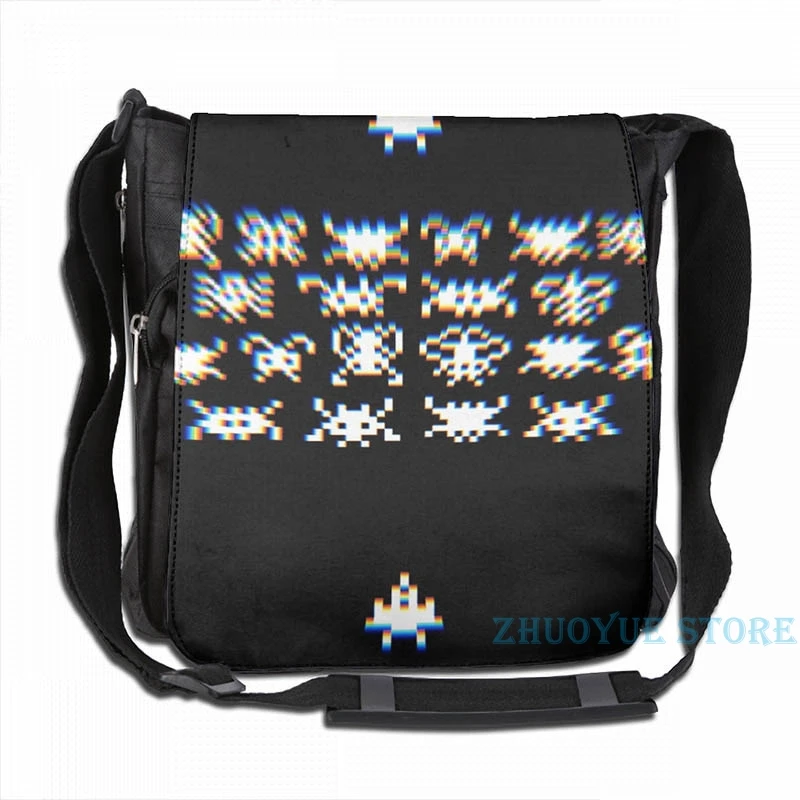 Забавный графический принт Space invaders (качество экрана 2) рюкзак с USB-зарядкой