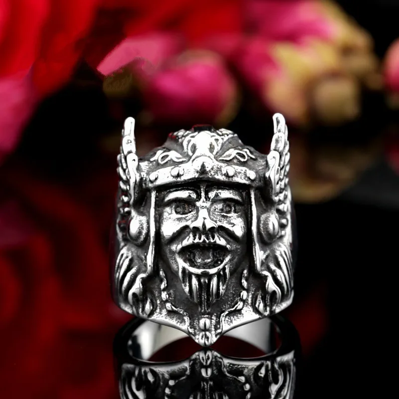 

Punkboy Hip Hop Viking Pirate Men's Ring Party Accessories Punk Jewelry Father's Day Husband Boyfriend Anniversary Gift